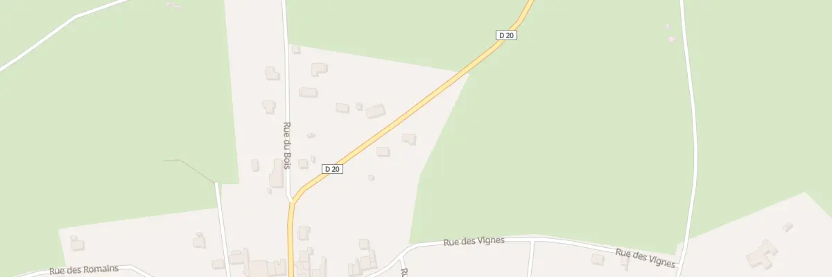 Plan du 6 Rte de Triaucourt à Laheycourt