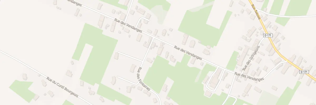 Plan du 1 Rue des Fontaines à Bragny-sur-Saône