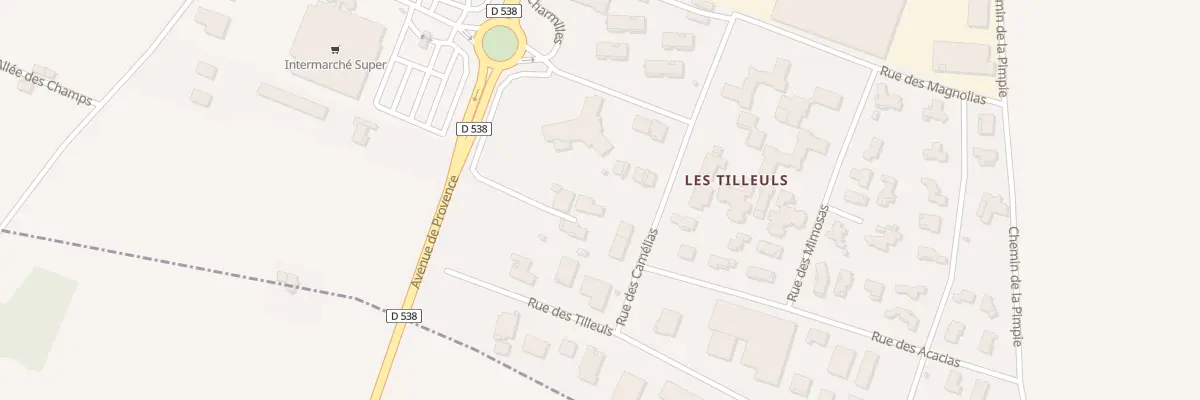 Plan du 17 All des Hortensias à Montélier