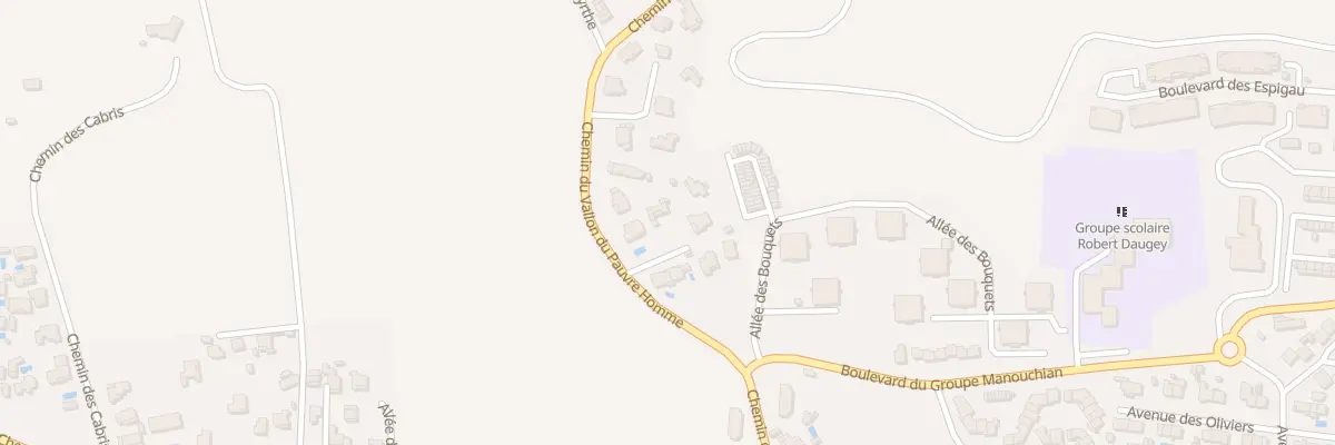 Plan du 9055 All du Serpolet à Martigues