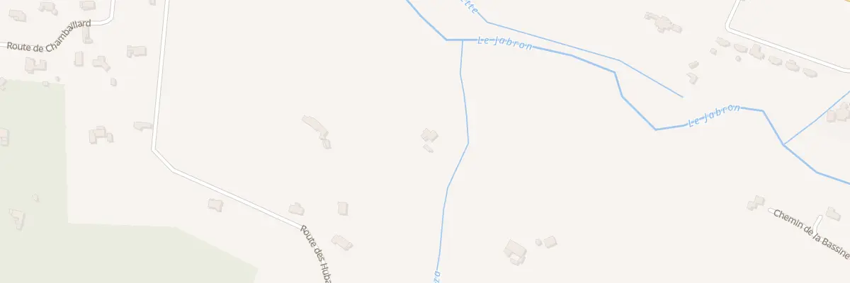 Plan du 885 Rte des Hubacs au Poët-Laval