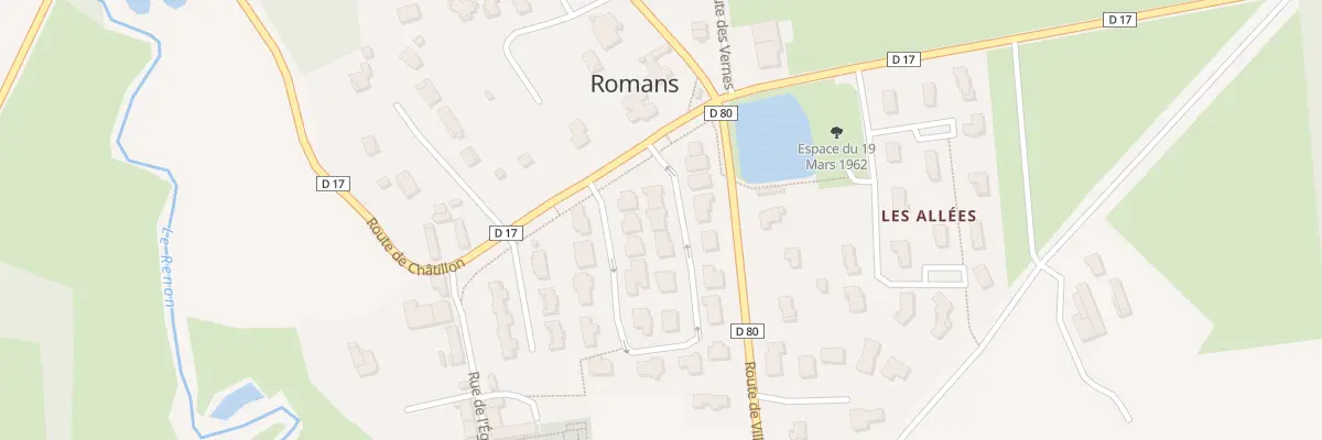 Plan du 165 Lot Domaine Comtesse de Dormy à Romans
