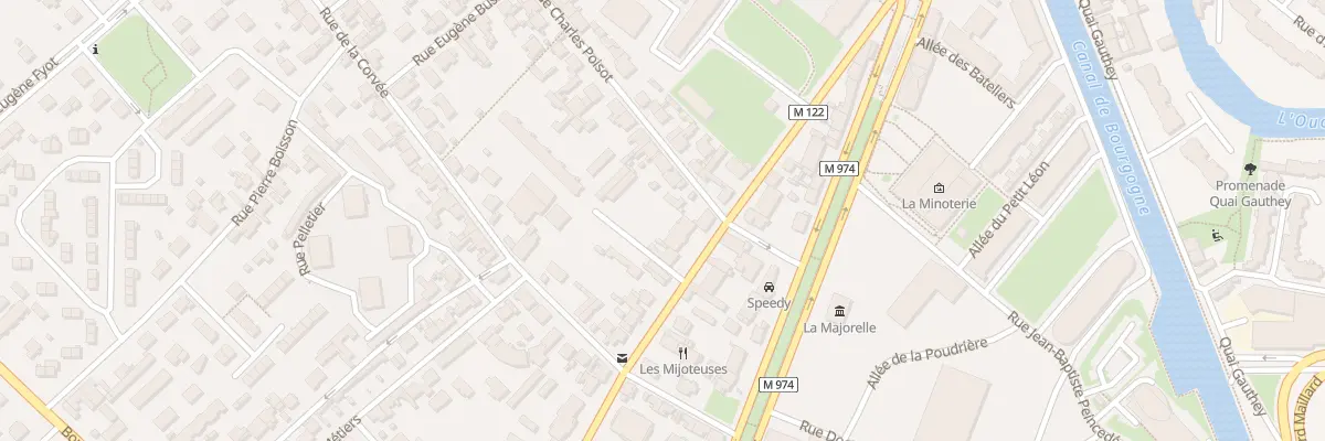 Plan du 16 Rue de Chenôve à Dijon