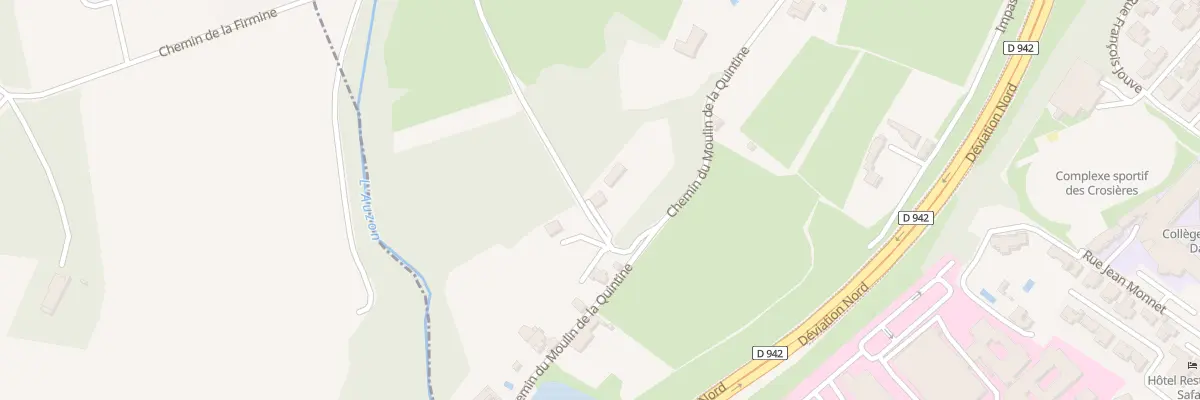 Plan du 360 Che du Moulin de la Quintine à Carpentras