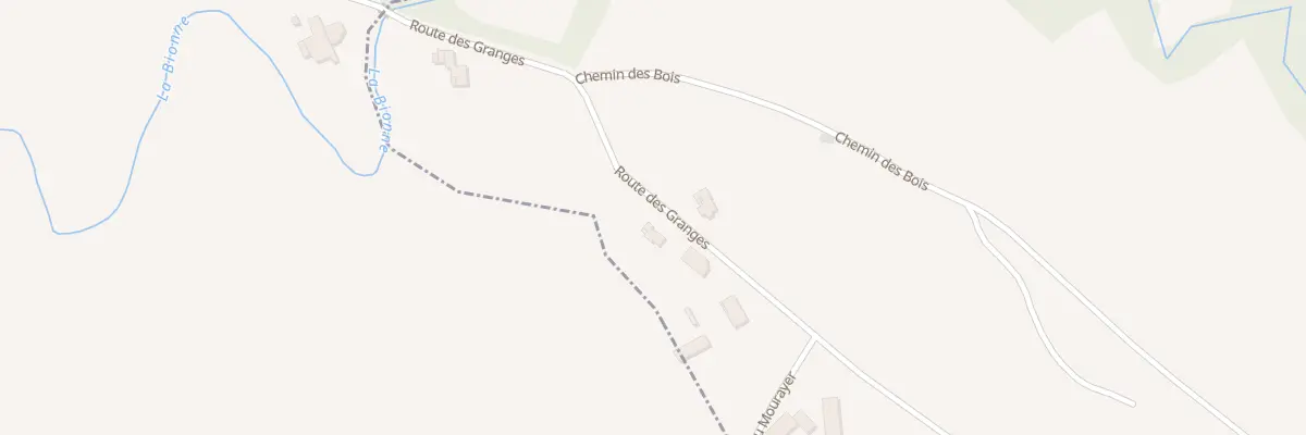 Plan du 9002 Les Granges à La Baume-Cornillane