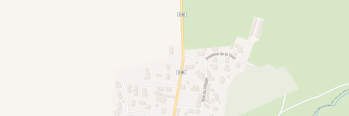 Plan du 5148 Les Vorgets à La Chapelle-du-Châtelard