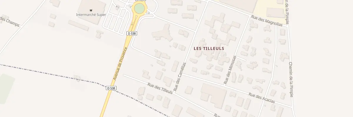 Plan du 4 Rue des Camélias à Montélier