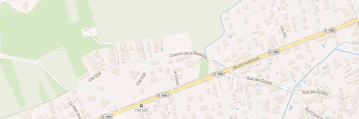 Plan du 3 Lot le Clozet à La Boisse