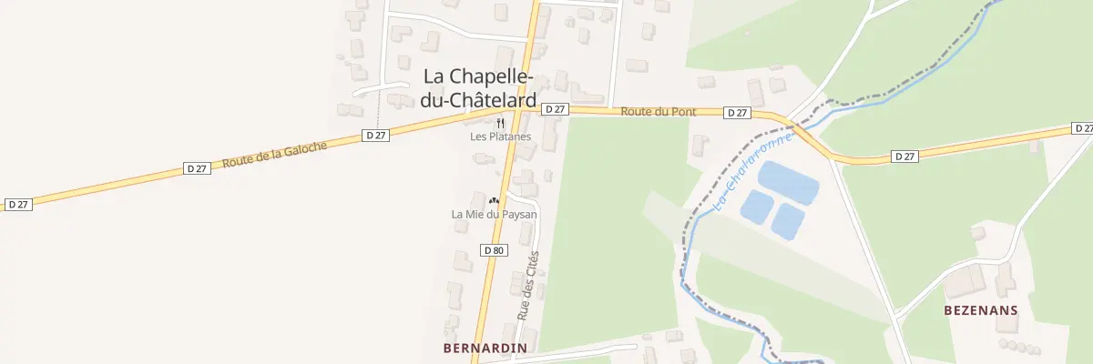 Plan du 5059 Bernardin à La Chapelle-du-Châtelard