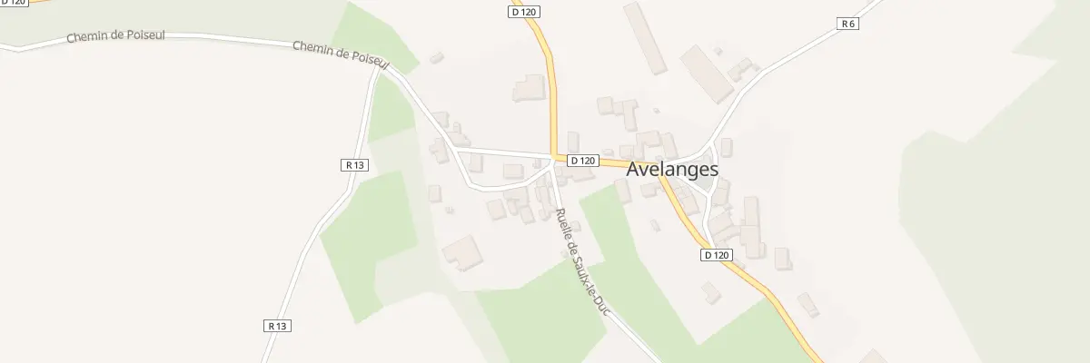 Plan du 22 Rue des en Revers à Avelanges