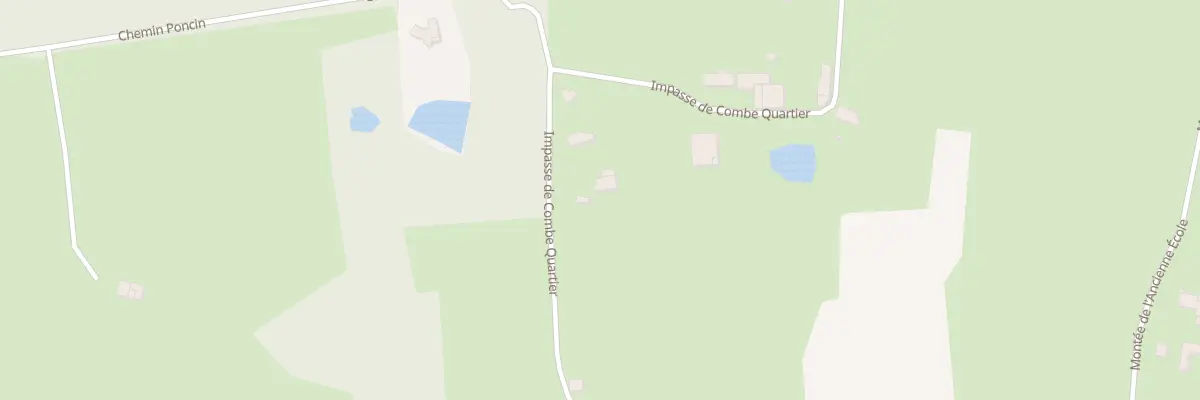 Plan du 195 Imp de Combe Quartier à Primarette