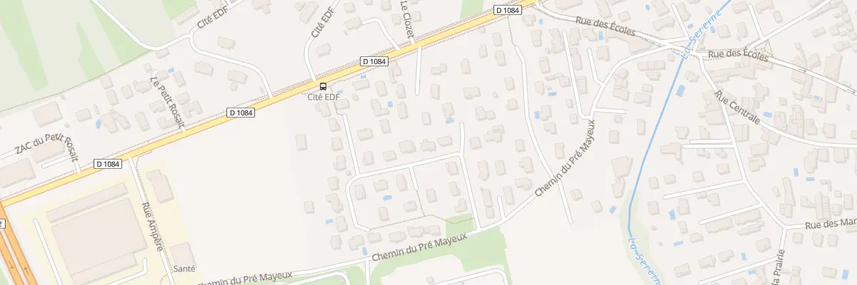 Plan du 11 Lot les Charmilles à La Boisse