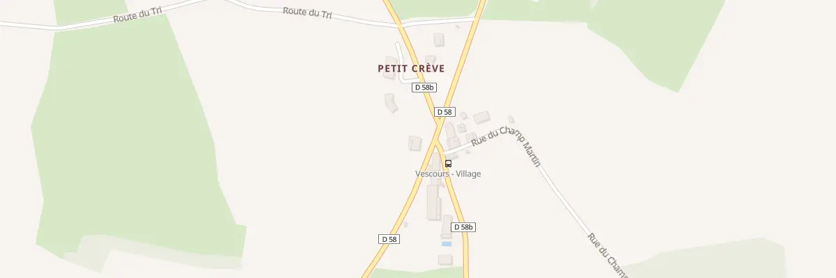 Plan du 7 Rte de Sermoyer à Vescours
