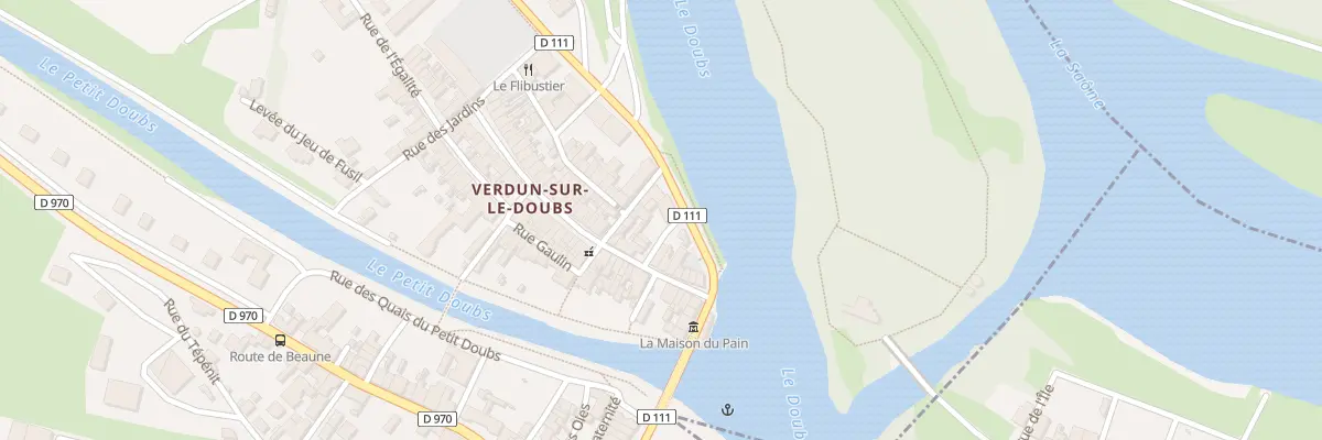 Plan du 3 Rue Héliodore de Tyard à Verdun-Ciel