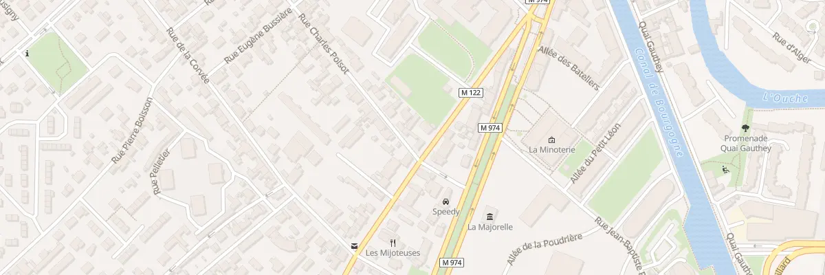 Plan du 12 Rue de Chenôve à Dijon