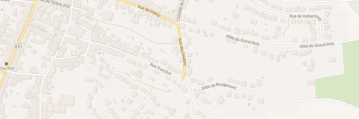 Plan du 3 Rue des Sauliers à Ancerville