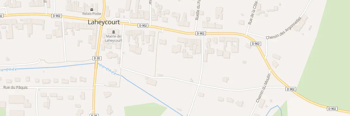 Plan du 18 Rue Jules Henriot à Laheycourt