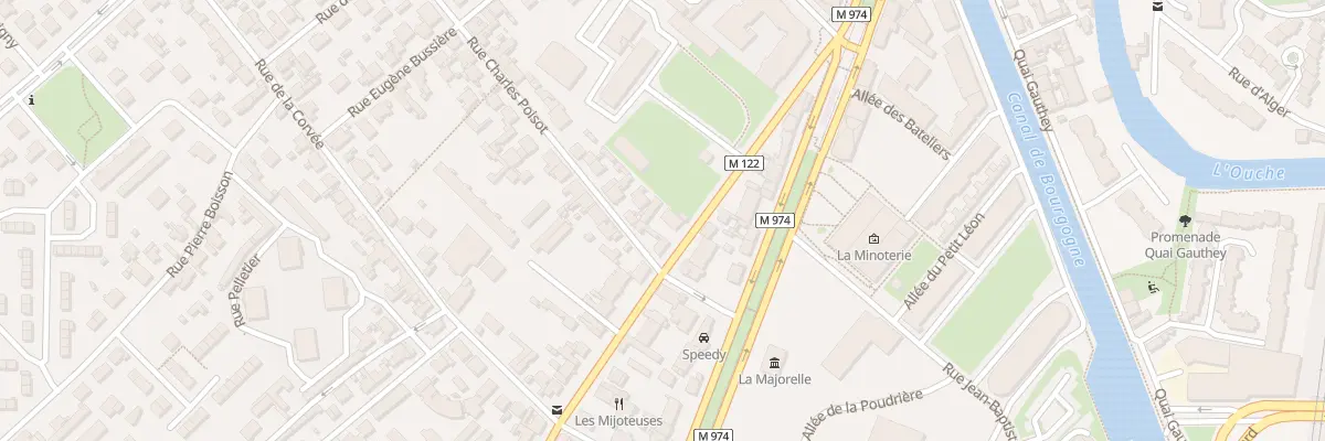 Plan du 10 Rue de Chenôve à Dijon