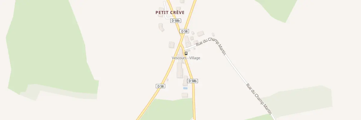 Plan du 493 Rue de la Mairie à Vescours
