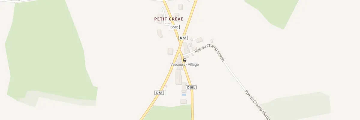 Plan du 505 Rue de la Mairie à Vescours