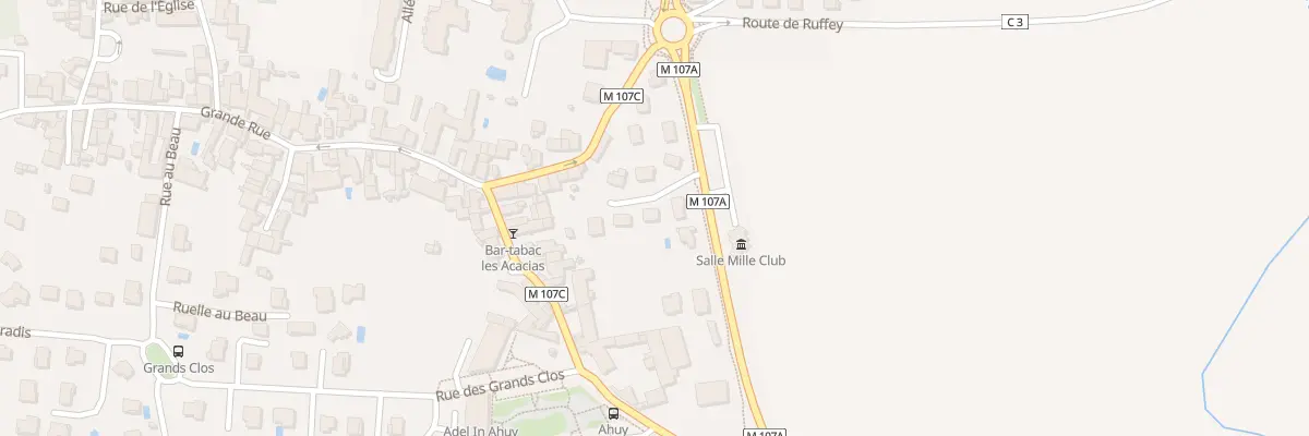 Plan du 3 Imp du Clos Cautin à Ahuy