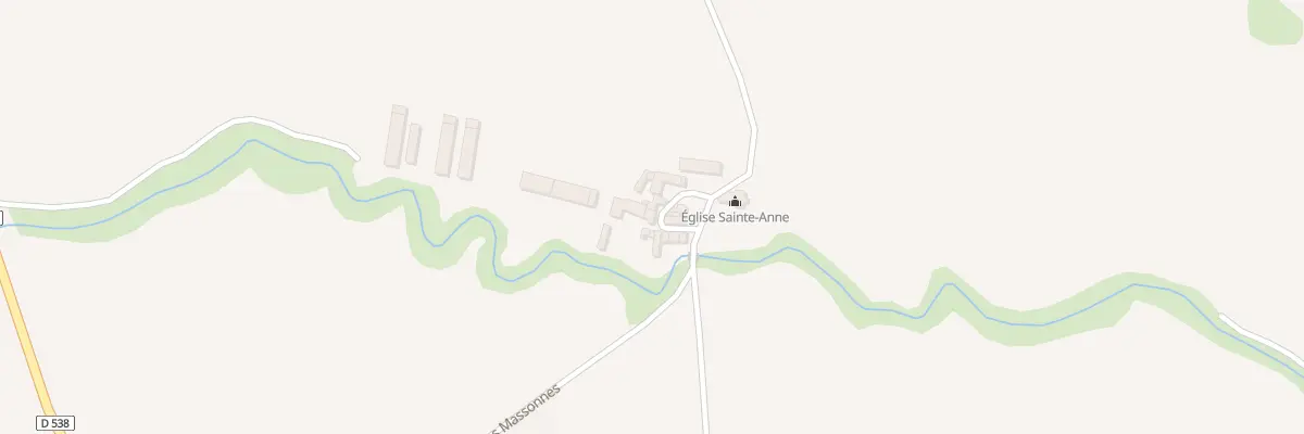 Plan du 35 Rue sainte anne à Vaunaveys-la-Rochette