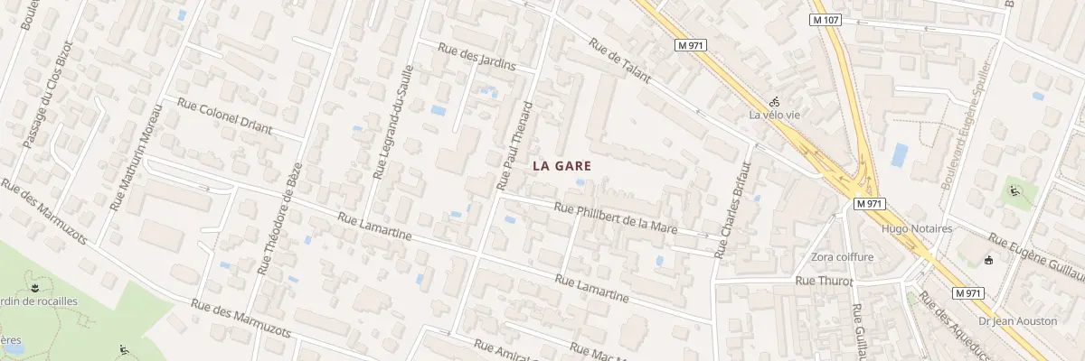 Plan du 24 Rue Philibert de la Mare à Dijon