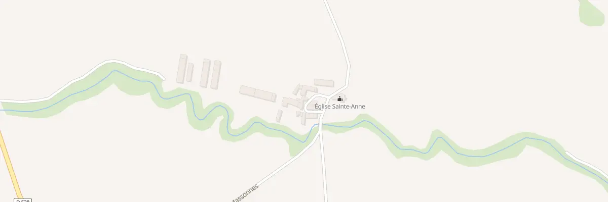 Plan du 45 Rue sainte anne à Vaunaveys-la-Rochette
