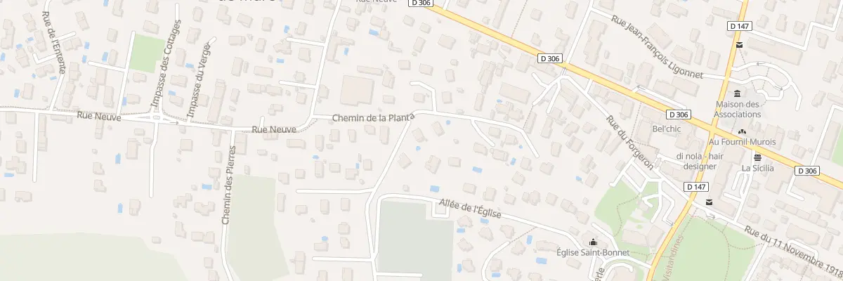 Plan du 5355 Che de la Chataigneraie à Saint-Bonnet-de-Mure