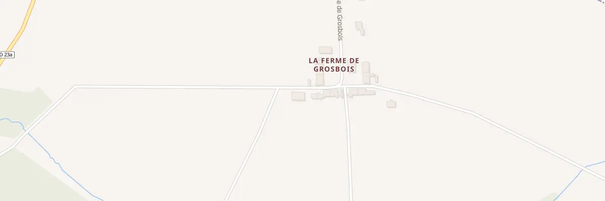 Plan du 2 Les Fermes de Grosbois à Corgengoux