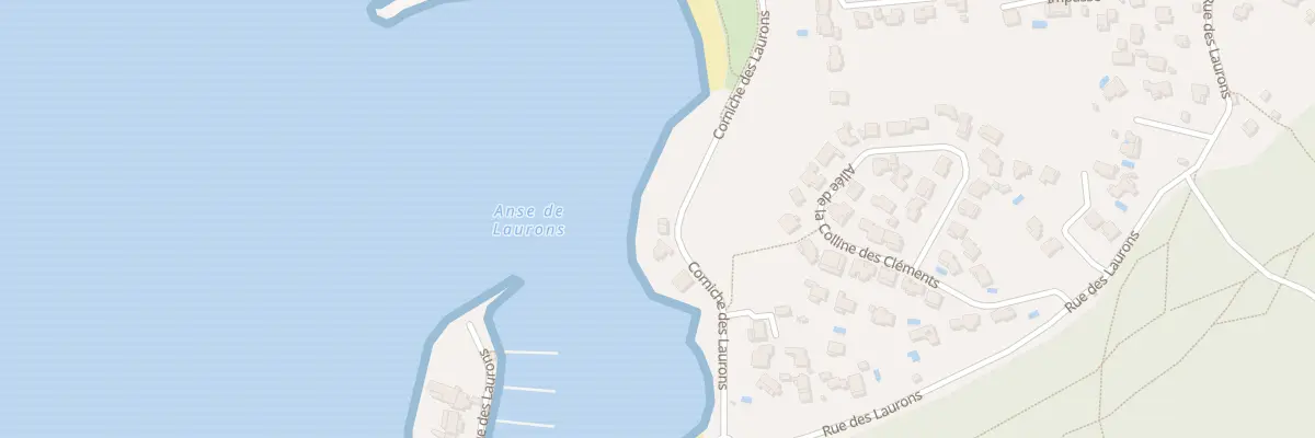 Plan du 3 Vallon des Laurons à Martigues