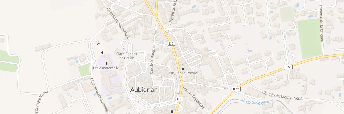 Plan du 6891F Av Frederic Mistral à Aubignan