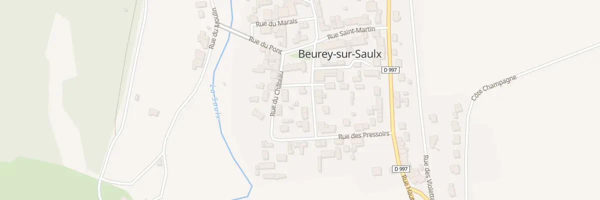 Plan du 5 Rue du 29 Août 1944 à Beurey-sur-Saulx