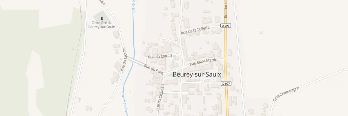 Plan du 3 Rue du Marais à Beurey-sur-Saulx