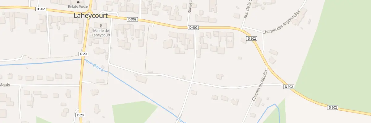 Plan du 22 Rue Jules Henriot à Laheycourt