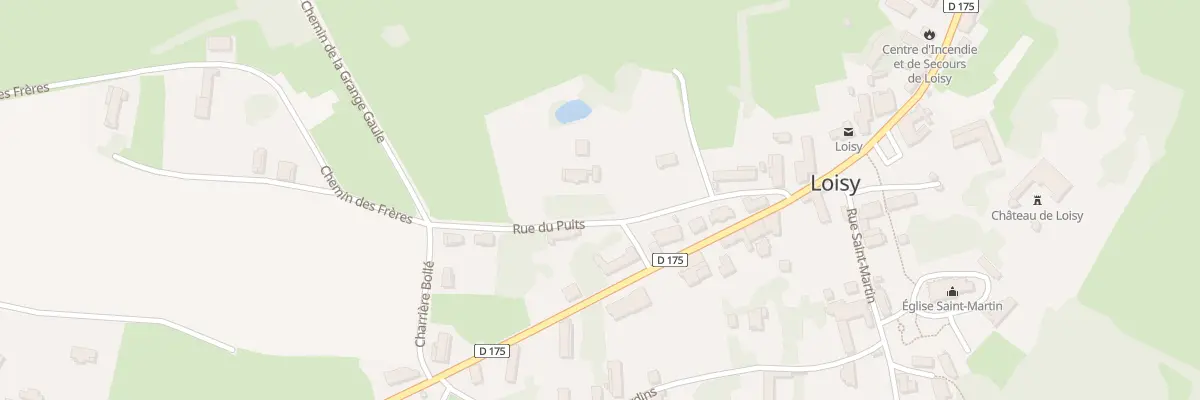 Plan du 148 Rue du Puits à Loisy