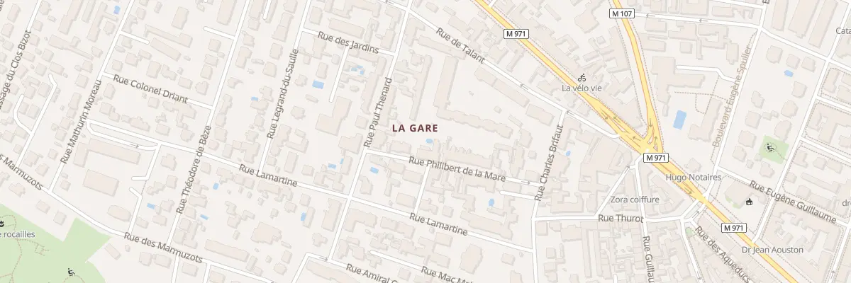 Plan du 18 Rue Philibert de la Mare à Dijon