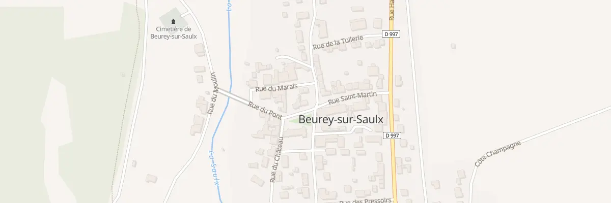 Plan du 2 Rue du Pont à Beurey-sur-Saulx