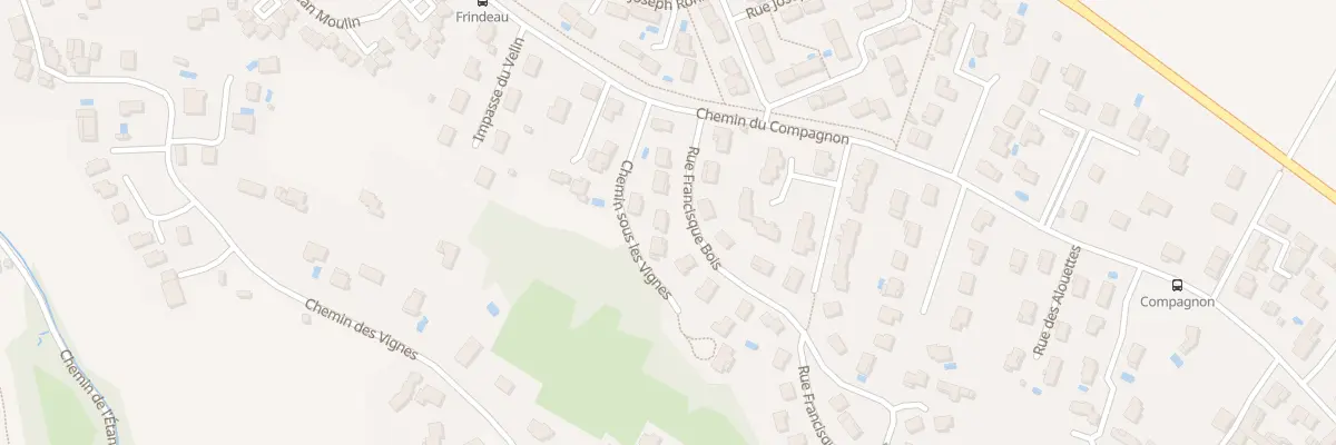 Plan du 10 Rue Francisque Bois à Saint-Pierre-de-Chandieu