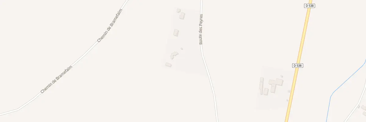 Plan du 5465 La Cote à Alixan