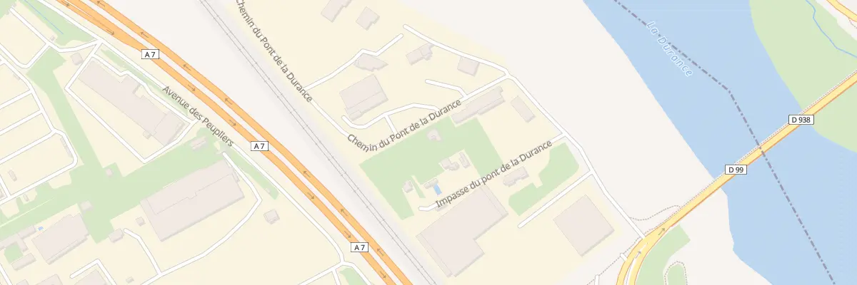 Plan du 9999F Che du Pont à Plan-d’Orgon