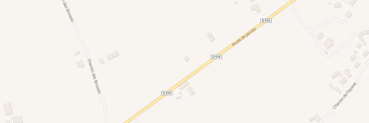 Plan du 2270 Rte de Jarcieu à Beaurepaire