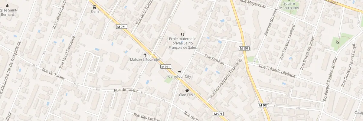 Plan du 64B Av Victor Hugo à Dijon