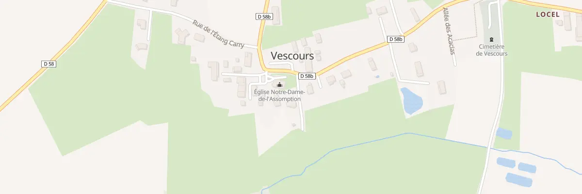 Plan du 34 Imp du Lavoir à Vescours
