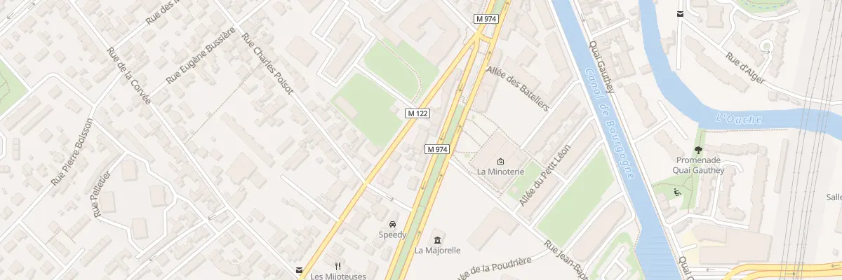 Plan du 44 Av Jean Jaurès à Dijon