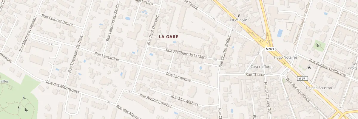 Plan du 15 Rue Philibert de la Mare à Dijon