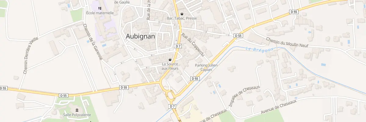 Plan du 22 Pl Anne-Benoite Guillaume à Aubignan