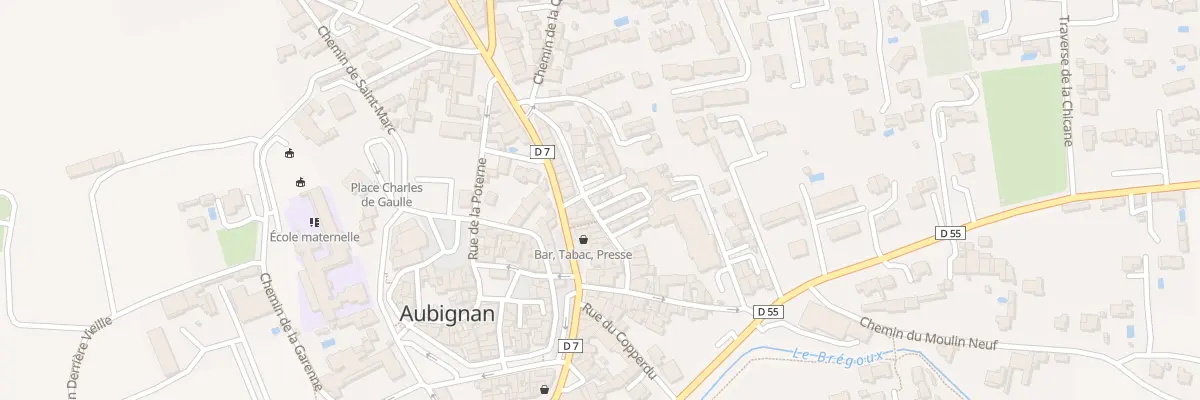 Plan du 101 Rue du Colombier à Aubignan