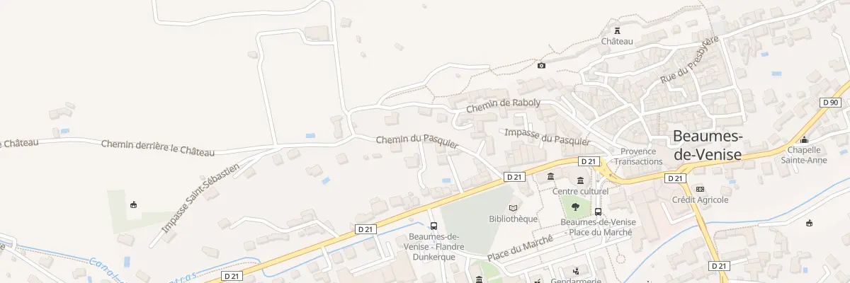 Plan du 5594 Le Pasquier à Beaumes-de-Venise