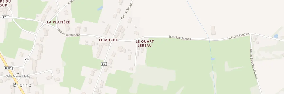 Plan du 96 Rue Lioches à Brienne